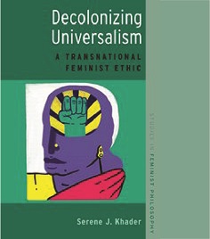 Green book cover of "decolonizing unversalism"