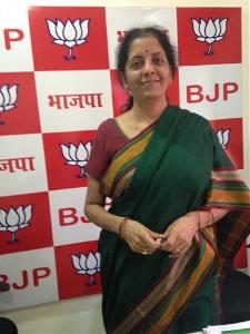 Mrs. Nirmala Sitaraman_official BJP spokesperson V2s
